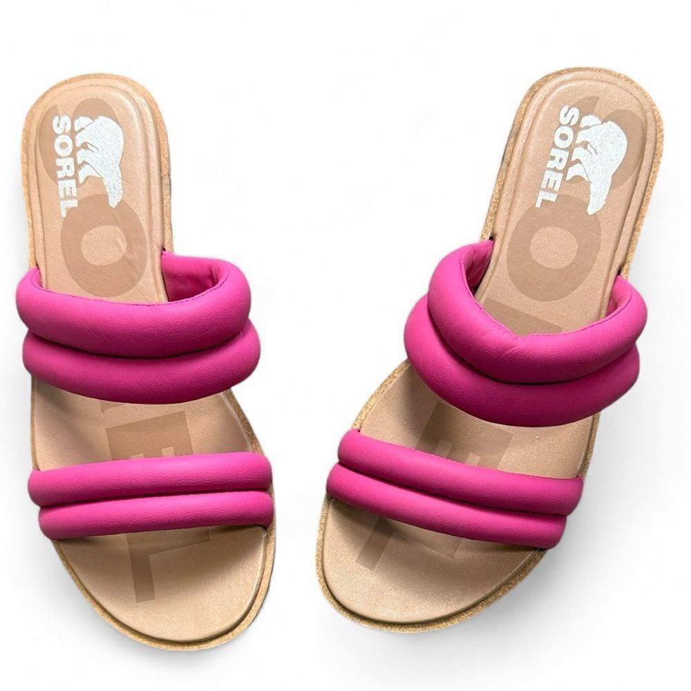Sorel Hot Pink Sandals